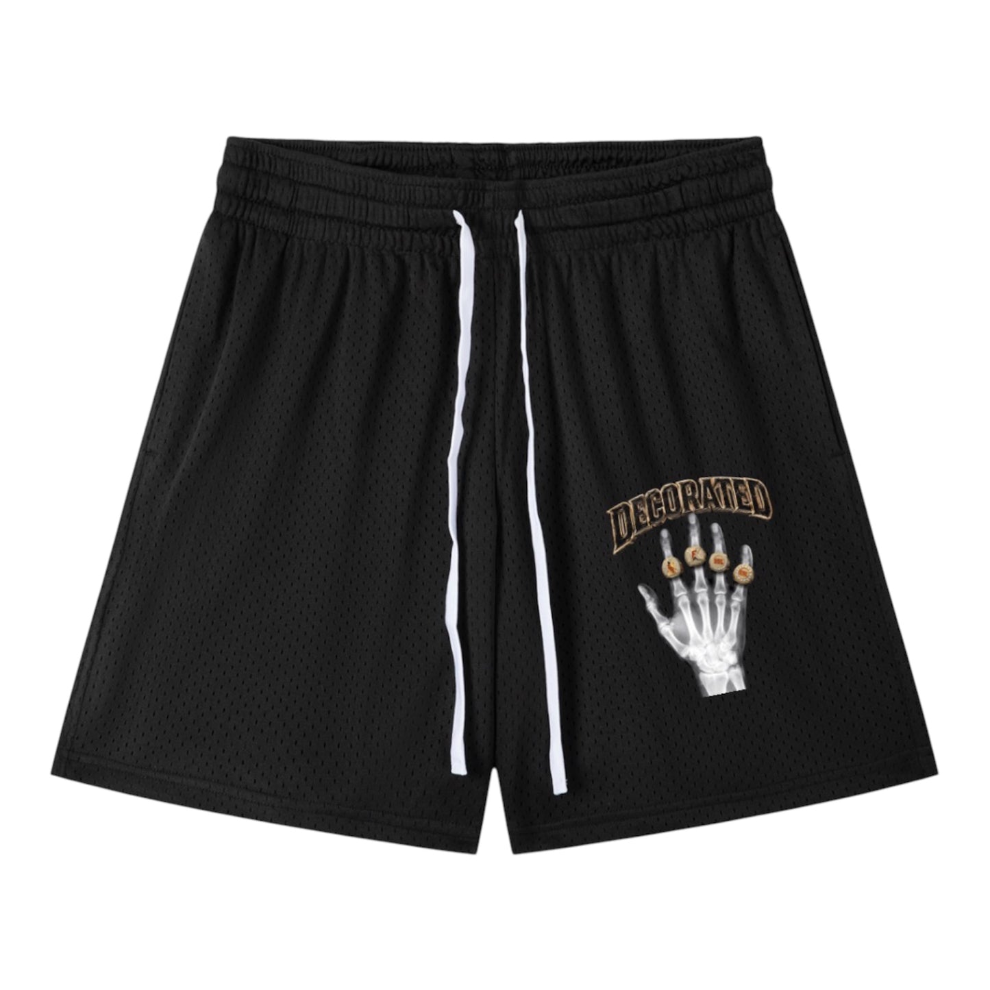 DECORATED Mesh Shorts