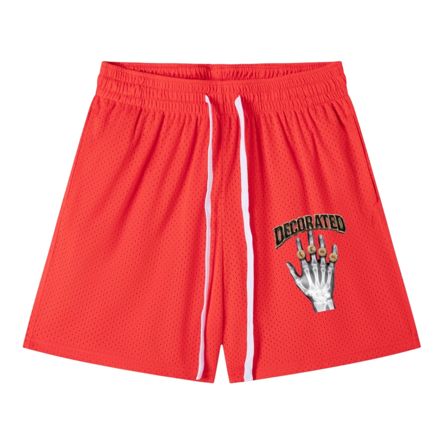DECORATED Mesh Shorts