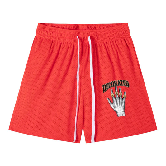 DECORATED Mesh Shorts